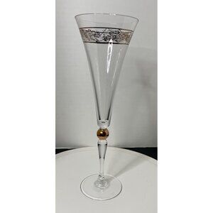 Champagne Flute Godiva Millennial 2000 10 1/4” Made in France